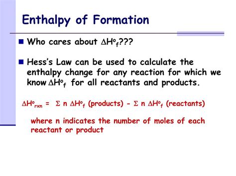 PPT - Enthalpy of Formation PowerPoint Presentation, free download - ID:6642303