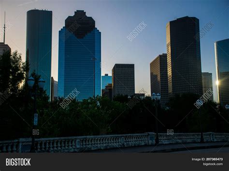 Houston Texas Sunrise Image & Photo (Free Trial) | Bigstock