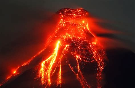 Philippines: Mount Mayon spews more lava, ash as downpours may trigger ...