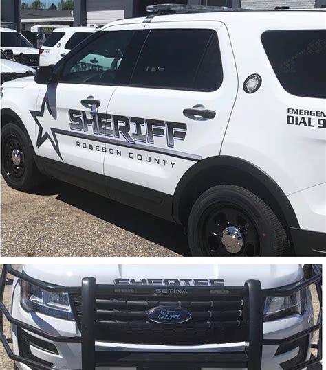 Robeson County Sheriff's Office gets new patrol vehicles