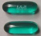 Advil Pill Green Capsule/Oblong 20mm - Pill Identifier