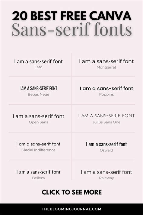 Non Serif Fonts Free Some Of The Most Popular Sans Serif Fonts On ...