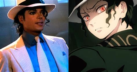 Fan Art transforma a Michael Jackson en Muzan Kibutsuji de Demon Slayer