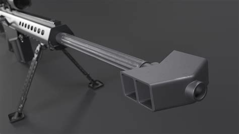 Sniper Rifle With Scope Model - TurboSquid 2226979