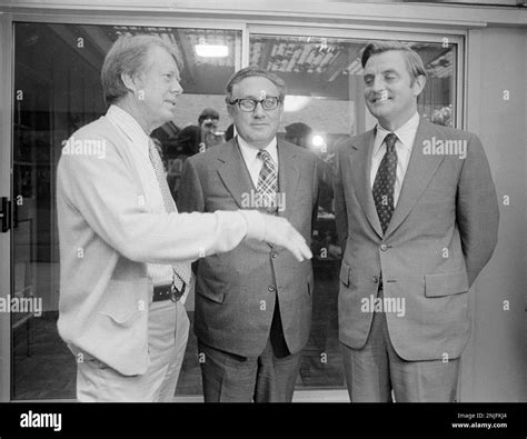 Jimmy carter with kissinger hi-res stock photography and images - Alamy