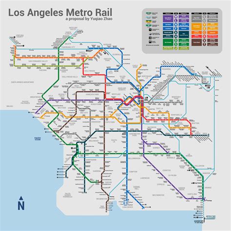 Los Angeles Metro Fantasy Map : LosAngeles