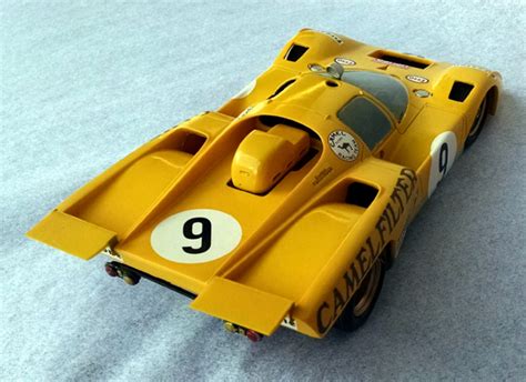 Ferrari 512M Factory Body / Yellow in 1/24 | Fisher Model & Pattern