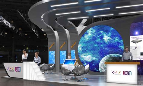 Futuristic Exhibition Stand Design | Behance