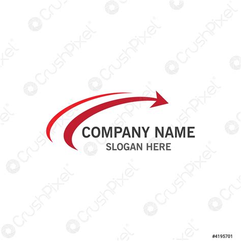 Arrow logo - stock vector 4195701 | Crushpixel