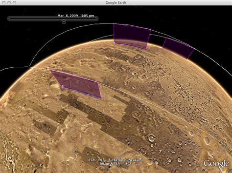 Google Earth Now 'Live From Mars' - Universe Today