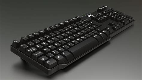 Keyboard Dell 3D Model .sldprt .sldasm .slddrw .ige .igs .iges ...