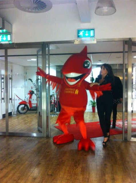 Liverpool FC Mascot 'Mighty Red' Makes An Entrance | HuffPost UK