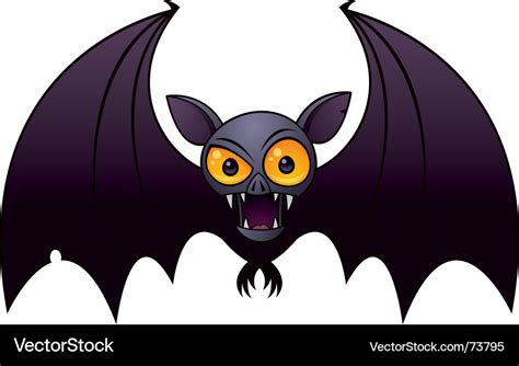 Halloween vampire bat Royalty Free Vector Image