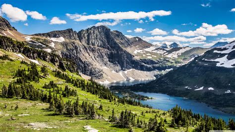 Hidden Lake Glacier National Park Montana Ultra HD Desktop Background ...