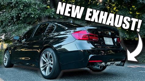 BMW 330i (F30) GETS NEW DUAL EXIT EXHAUST *SOUNDS AND LOOKS INSANE ...