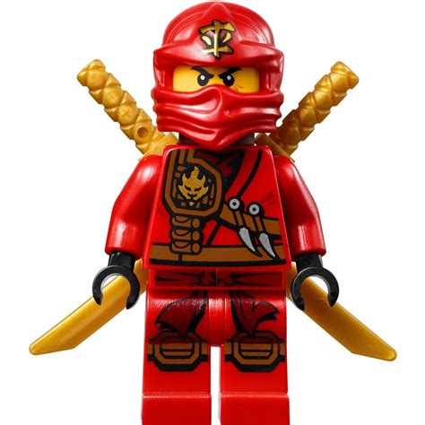 LEGO Ninjago Minifigure - Kai Zukin Robe Jungle Red Ninja with Dual ...