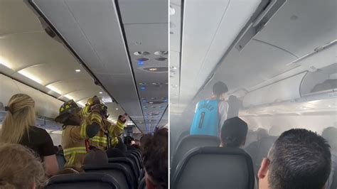 Spirit Airlines flight diverted after battery fire in overhead bin