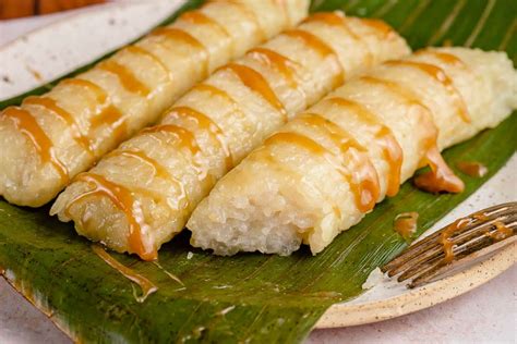 Suman Malagkit (Filipino Steamed Rice Cakes) - Sweet Simple Vegan