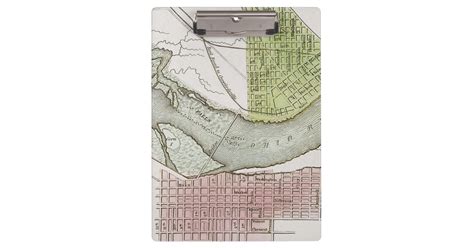 JEFFERSONVILLE, INDIANA: MAP CLIPBOARD | Zazzle