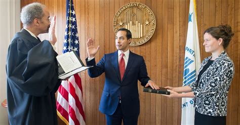 Julian Castro Sworn In As New HUD Secretary