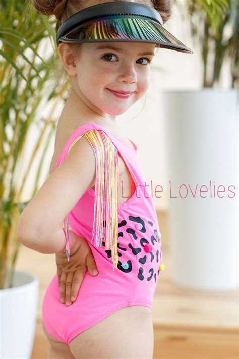 Pool party swimwear for girls in 2020 | Little girl models, Kids beachwear, Baby girl swimwear