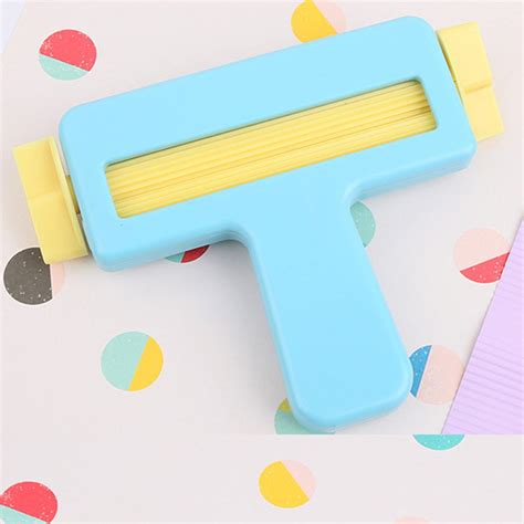 Diy Paper Crimper Machine For Craft Paper Cut Hole Punch Hand Tool ...