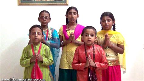 Kids Reciting Srimad Bhagavad Gita 15th Chapter Purushottam Yoga Slokas - YouTube