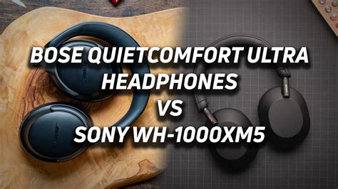 Bose QuietComfort Ultra Headphones vs Sony WH-1000XM5 - SoundGuys