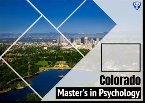 Colorado Psychology Master's and Graduate Degree Programs