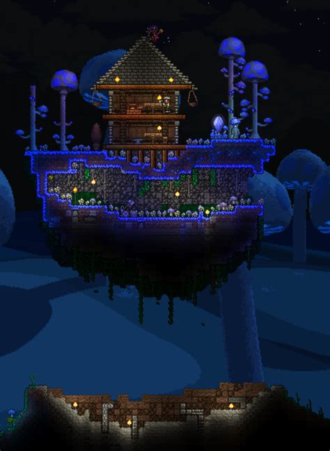 Terraria Mushroom House Design - Jack Frost