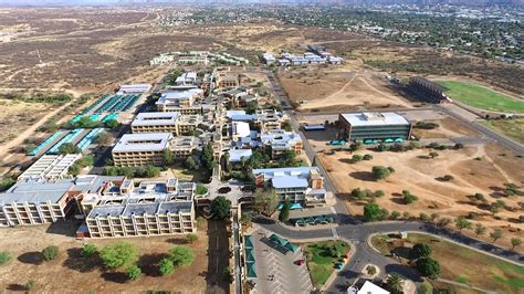 University of Namibia Aerial view (UNAM) - YouTube