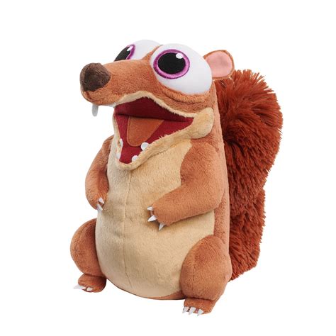 Just Play The Ice Age Adventures of Buck Wild Baby Scrat 10.5-Inch Animated Feature Plush with ...