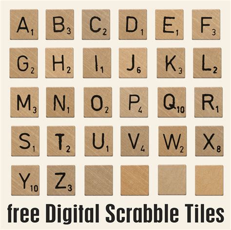 Official Distribution Chart For Scramble Scrabble Letters. Part Of - Free Printable Scrabble ...