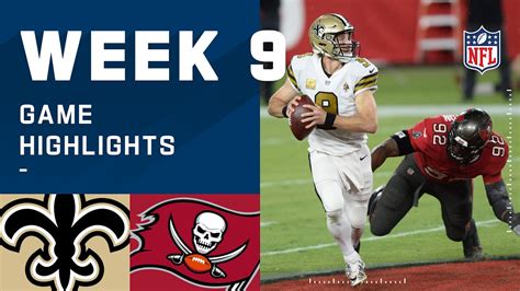 Saints vs. Buccaneers Week 9 Highlights | NFL 2020 - YouTube