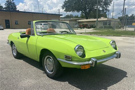 No Reserve: 1971 Fiat 850 Sport Spider for sale on BaT Auctions - sold ...