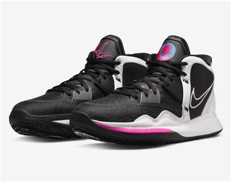 Nike Kyrie 8 White Black Pink Blue DC9134-003 Release Date - SBD