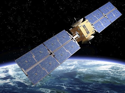 Communication Satellite Orbiting Earth | Global Trade Review (GTR)