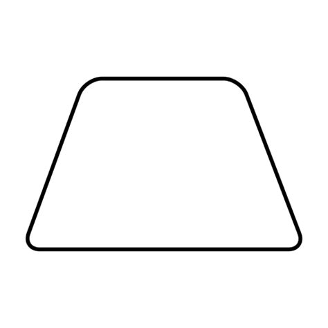 Trapezoid Shape Clip Art