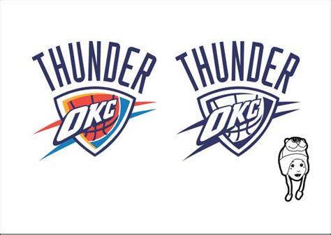 Oklahoma City Thunder Logo Vector at Vectorified.com | Collection of ...