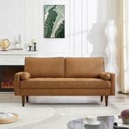 SZLIZCCC 67" Modern Velvet Loveseat Sofa, Mid-Century Tufted ...