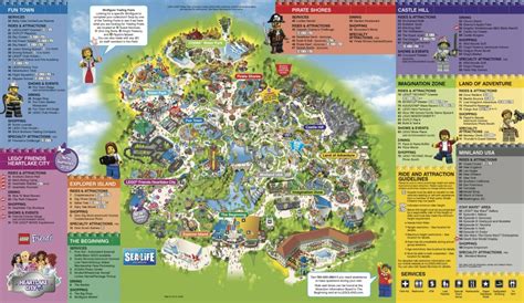 Legoland California & Sea Life Aquarium 1-Day Hopper Ticket - Free - Legoland Map California Pdf ...