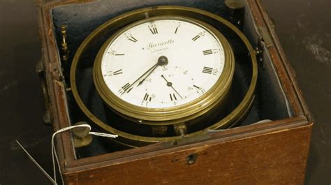 Marine Chronometer – Instruments that structured the narratives of pre ...