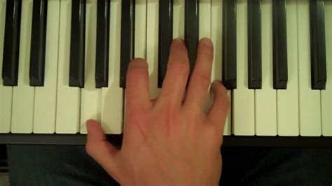 How To Play a G7 Chord on the Piano - YouTube