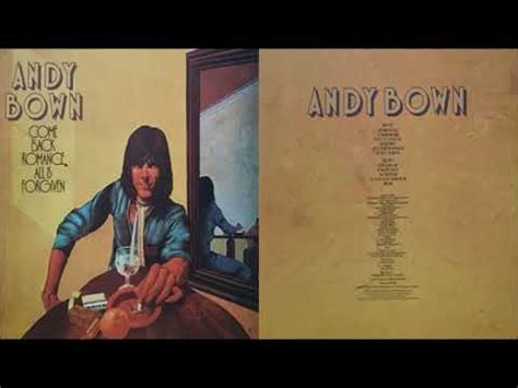 Andy Bown - Come Back Romance, All Is Forgiven [Full Album] (1977) - YouTube