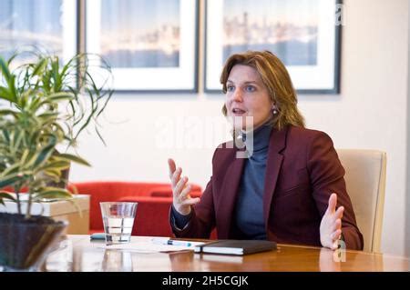 Cressida Hogg CBE being interviewed Stock Photo - Alamy