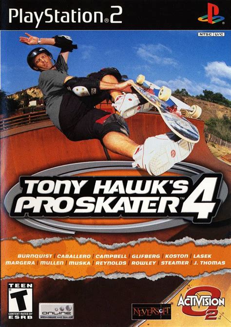 Tony Hawk 4 Sony Playstation 2 Game