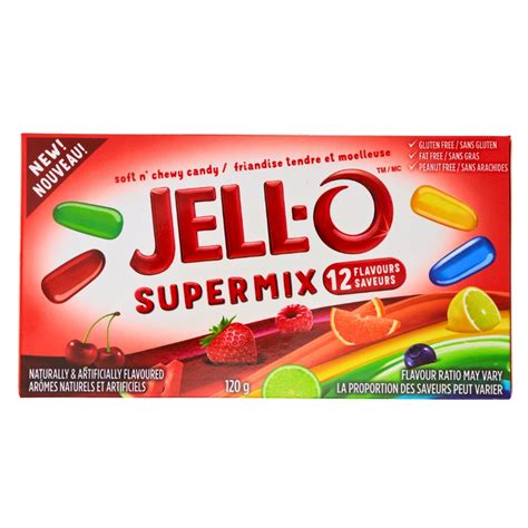 Jell-O Super Mix - 120g | Candy Funhouse – Candy Funhouse CA