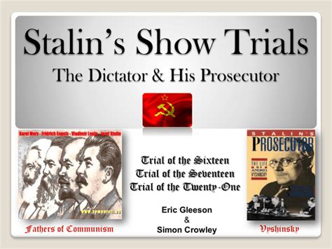 Stalin`s Show Trials