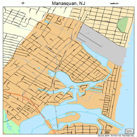 Manasquan Zoning Map