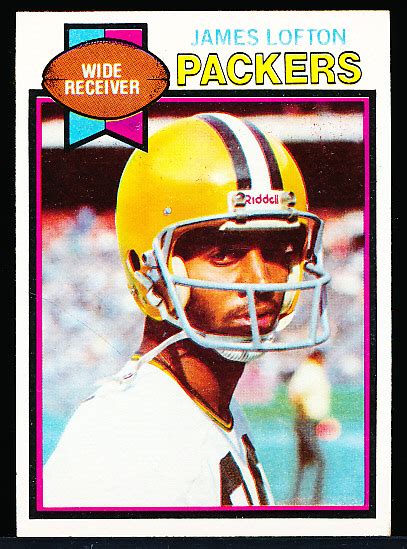 Lot Detail - 1979 Topps Ftbl. #310 James Lofton RC, Packers